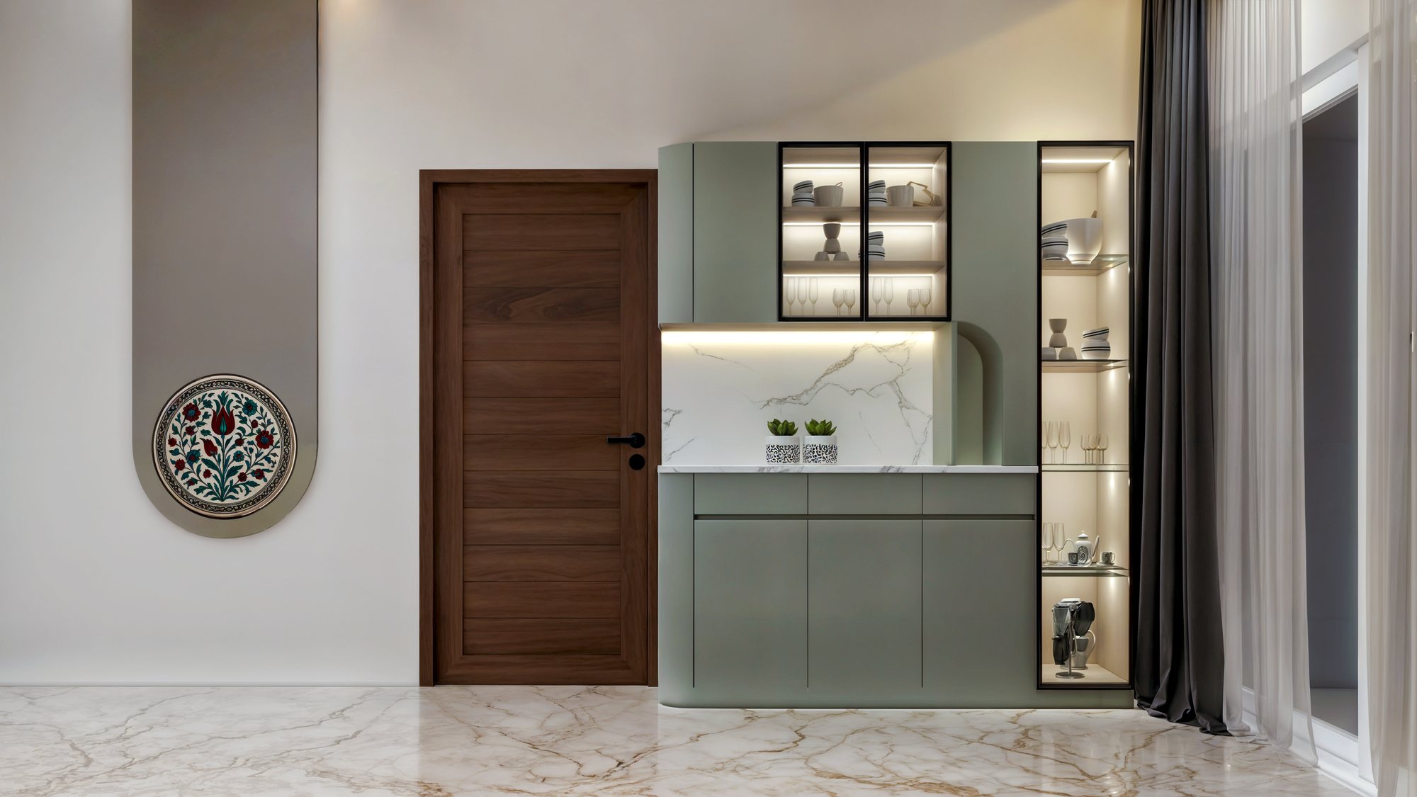 Crockery P interior design