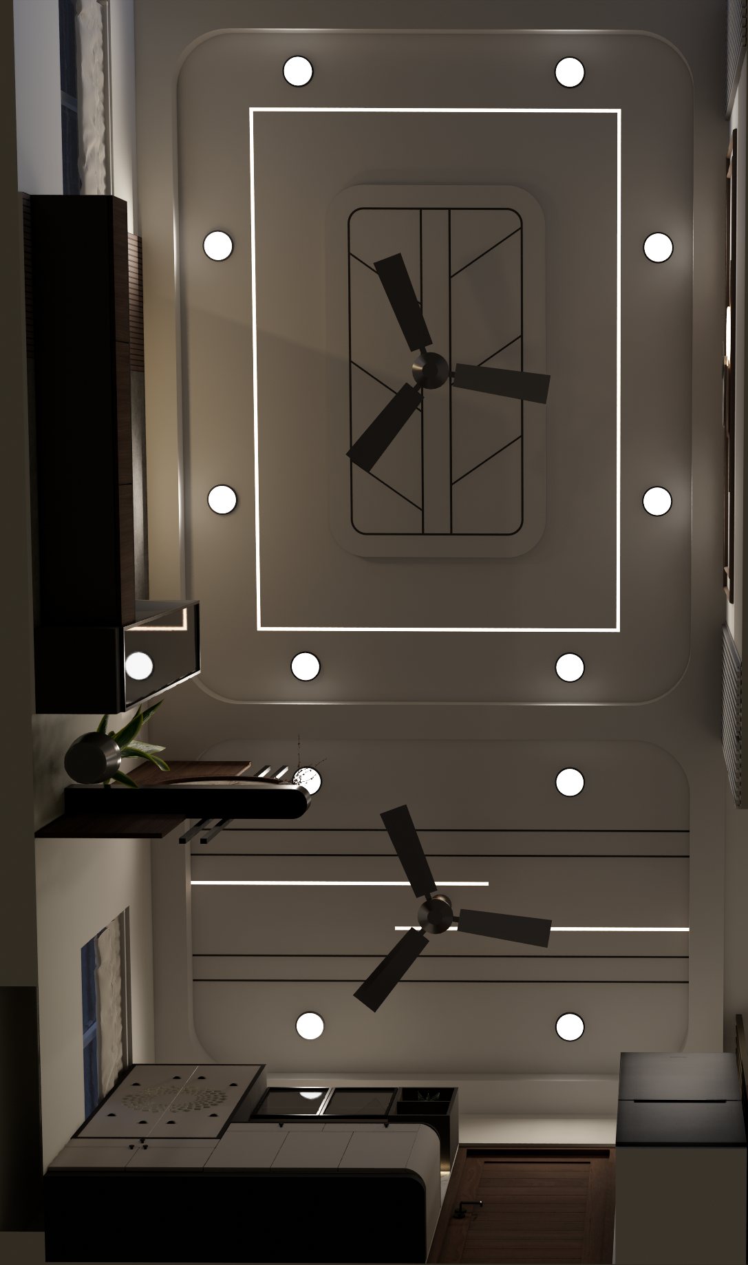 Living Ceiling interior design