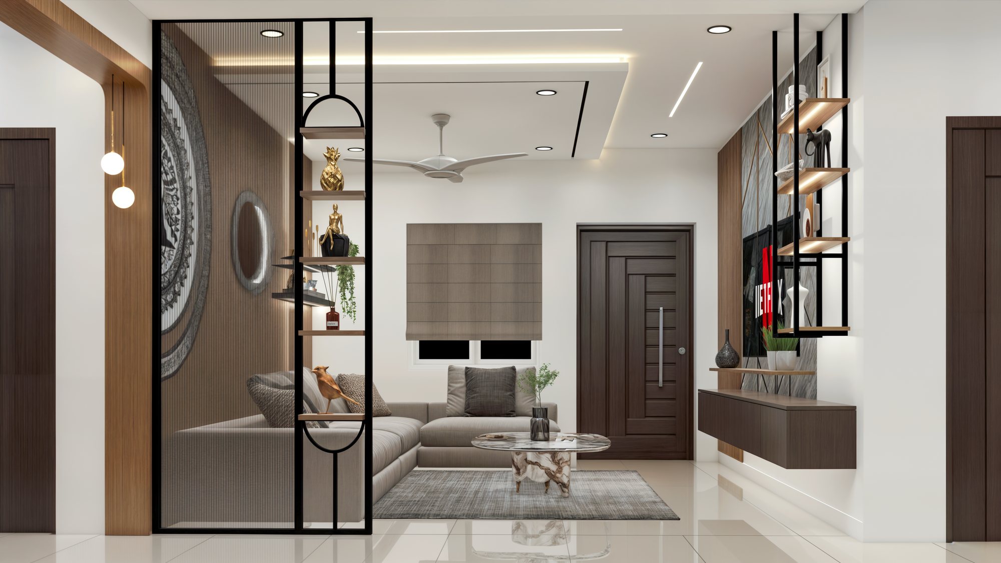Living P1 interior design