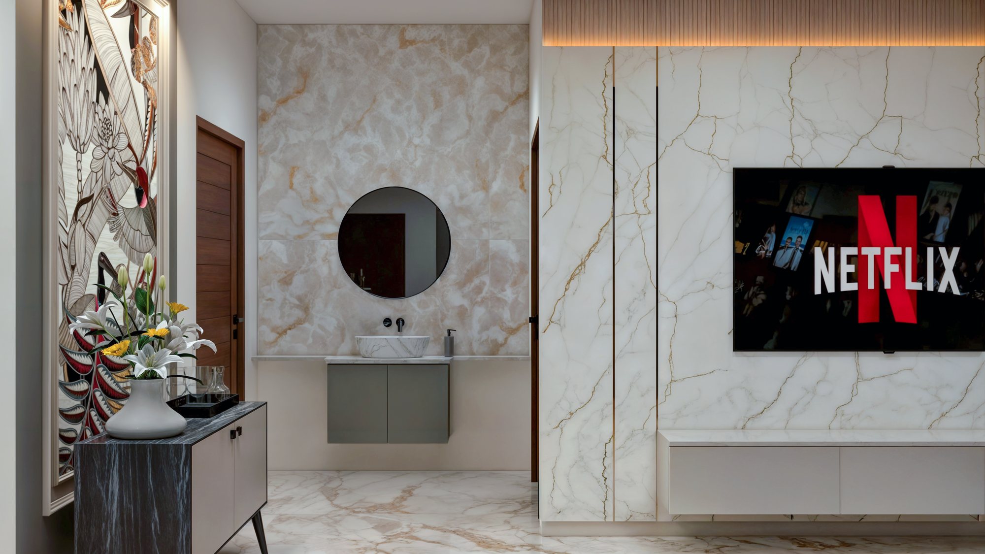 Vanity P interior design